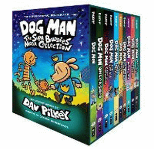 DOG MAN: SUPA BUDDIES MEGA 10 BOOK BOXED SET