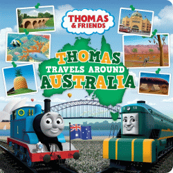 THOMAS TRAVELS AROUND AUSTRALIA: BOARD BOOK