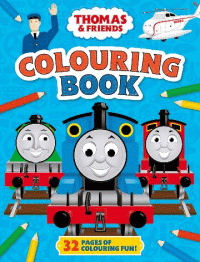 THOMAS AND FRIENDS COLOURING BOOK