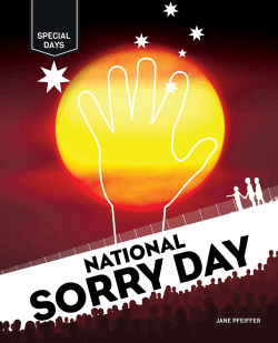 NATIONAL SORRY DAY