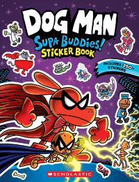 DOG MAN SUPA BUDDIES STICKER BOOK