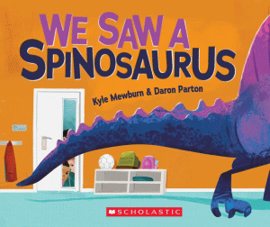 WE SAW A SPINOSAURUS