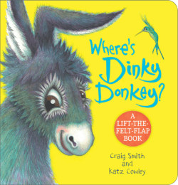 WHERE'S DINKY DONKEY? BOARD BOOK