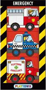 PLAYTOWN EMERGENCY BOARD BOOK BOXED SET