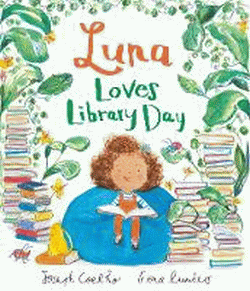 LUNA LOVES LIBRARY DAY