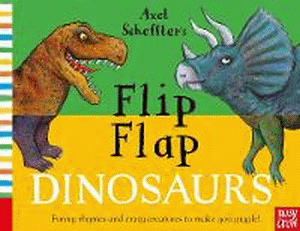 FLIP FLAP DINOSAURS BOARD BOOK