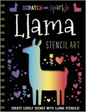 LLAMA STENCIL ART