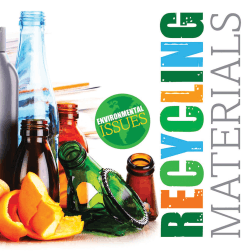 RECYCLING MATERIALS