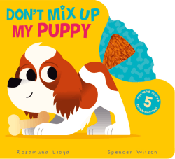 DON'T MIX UP MY PUPPY BOARD BOOK
