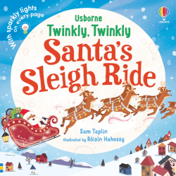 TWINKLY TWINKLY SANTA'S SLEIGH RIDE BOARD BOOK