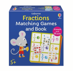 FRACTIONS MATCHING GAMES AND BOOK