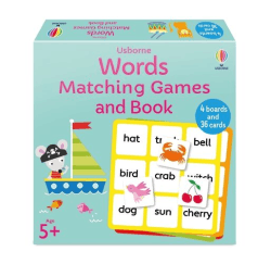 WORDS MATCHING GAMES AND BOOK
