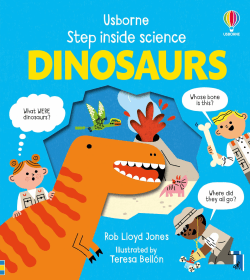 STEP INSIDE DINOSAURS BOARD BOOK