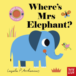 WHERE'S MRS ELEPHANT BOARD BOOK