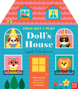 FOLD-OUT + PLAY DOLL'S HOUSE