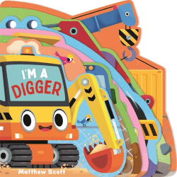 I'M A DIGGER BOARD BOOK
