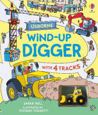 WIND-UP DIGGER BOARD BOOK
