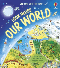 LOOK INSIDE OUR WORLD BOARD BOOK
