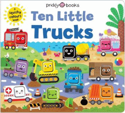 TEN LITTLE TRUCKS BOARD BOOKS