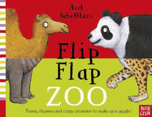 AXEL SCHEFFLER'S FLIP FLAP ZOO BOARD BOOK