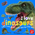 I LOVE DINOSAURS STICKER BOOK