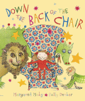 DOWN THE BACK OF THE CHAIR