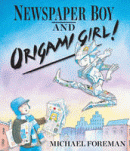 NEWSPAPER BOY AND ORIGAMI GIRL!