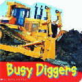BUSY DIGGERS BOARD BOOK