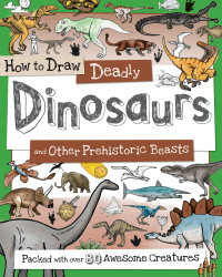 HOW TO DRAW DEADLY DINOSAURS