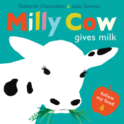MILLY COW GIVES MILK