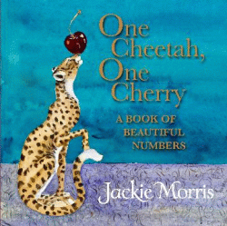 ONE CHEETAH, ONE CHERRY BOARD BOOK