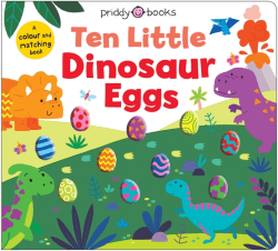 TEN LITTLE DINOSAUR EGGS BOARD BOOK