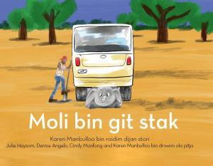 MOLLY GETS STUCK (MOLI BIN GIT STAK)