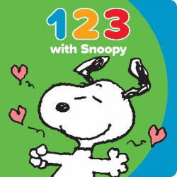 123 WITH SNOOPY BOARD BOOK