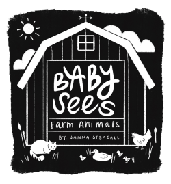 BABY SEES FARM ANIMALS BOARD BOOK